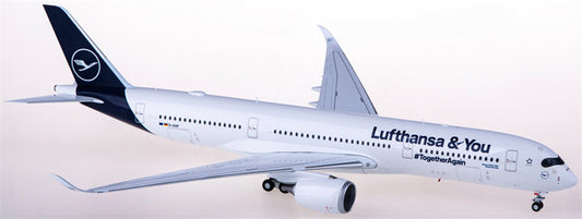 Herpa Lufthansa for Airbus A350-900 D-AIXP for Lufthansa & You 1:200 Aircraft Pre-built  Airliner Model Display