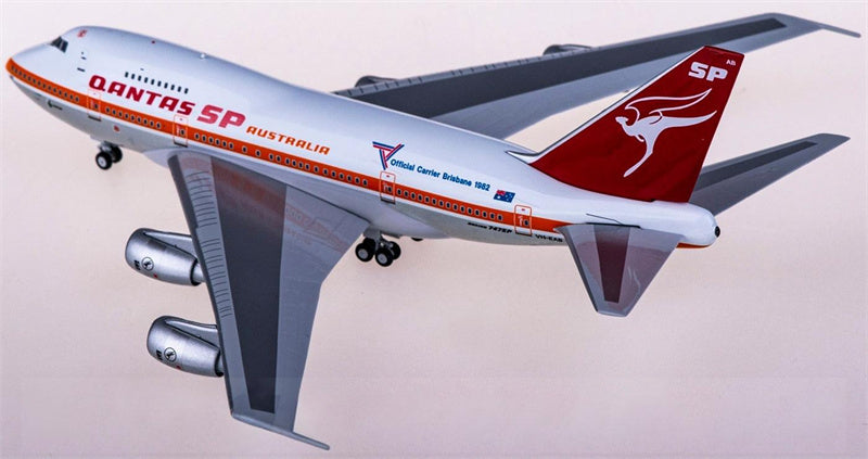 NG Models Qantas Boeing 747SP VH-EAB 1:400 Diecast Model view 2