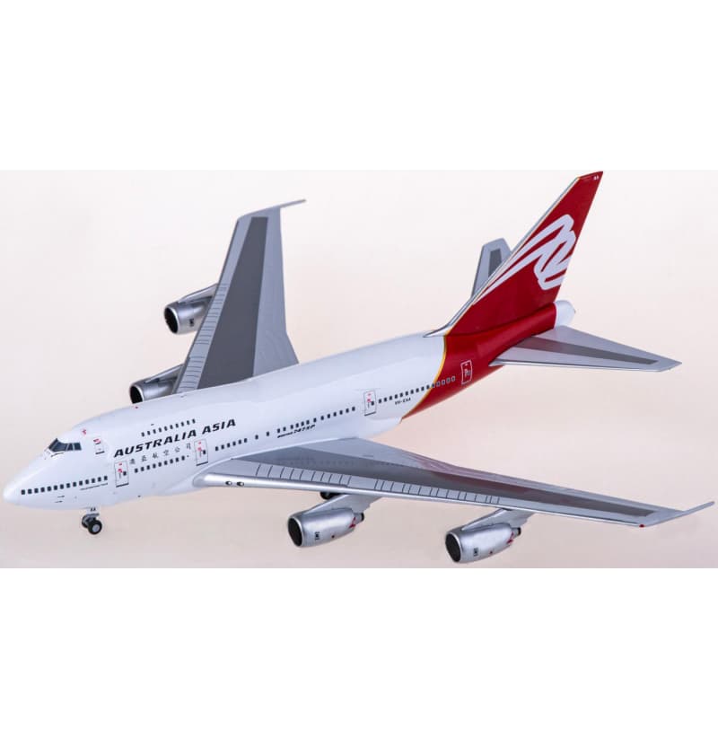 NG Models Australia Asia Airlines Boeing 747SP VH-EAA 1:400 Aircraft Pre-built  Airliner Model Display