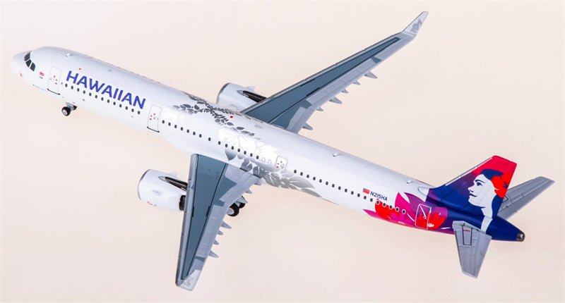 NG Models 1:400 Hawaiian Airlines Airbus A321neo N215HA Model