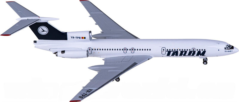 NG Models Tarom Tupolev Tu-154B YR-TPB 1:400 Diecast Model view 1