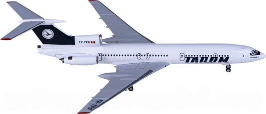 NG Models Tarom Tupolev Tu-154B YR-TPB 1:400 Diecast Model view 1