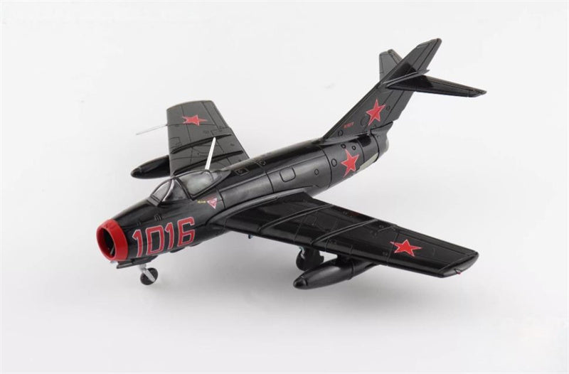 HOBBY MASTER MIG-15bis Experimental Red 1016 Combat Air Musem Kansas 1:72 Airplane Pre-built Model