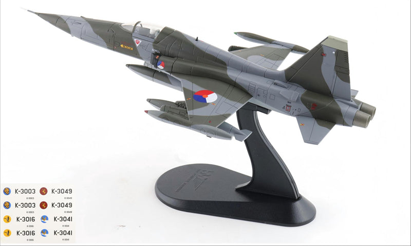 HOBBY MASTER RNLAF NF-5A 1:72 Model 1970s Freedom Fighter w/Decal Sheet