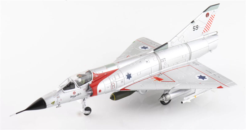 HOBBY MASTER Mirage IIICJ first Shahak kill No. 59 flown by Yoram Agmon 101 Squadron IAF Hatzor Air Base July 1966 1:72 Aircraft Pre-built Model