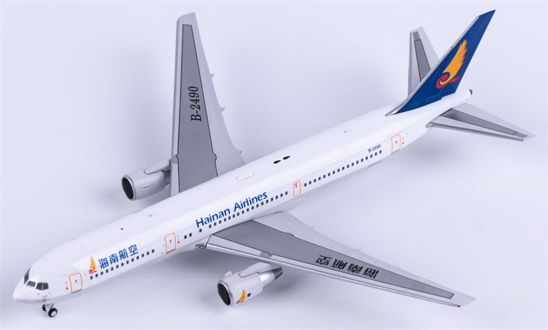 YQ Model 1:400 Hainan Airlines Boeing 767-300 B-2490  Diecast Model