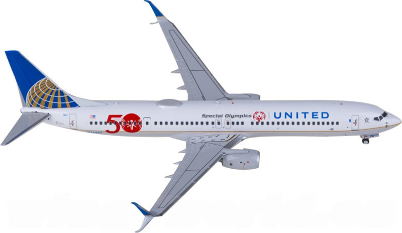 NG Models United Airlines Boeing 737-900ER N66837 1:400 Aircraft Pre-built  Airliner Model Display