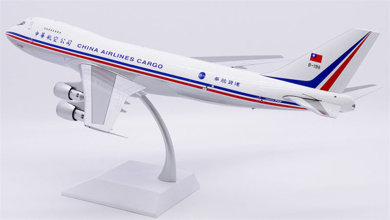 JC Wings 1:200 China Airlines cargo Boeing 747-200F B-198 Diecast Model view 2