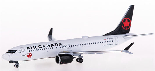 AeroClassics Air Canada Boeing 737 MAX 8 C-FTJV 1:400 Diecast Model view 1