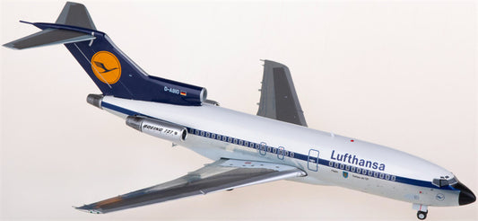 JC Wings Lufthansa for Boeing 727-100 D-ABIO 1:200 Airplane Pre-built  Airliner Model Display