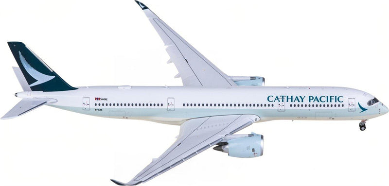 JC Wings Cathay Pacific Airbus A350-900XWB B-LRX Flaps Down 1:400 Aircraft Model