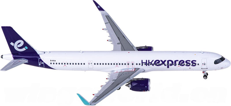 Phoenix HK Express Airbus A321neo B-KKA 1:400 Diecast Model view 1
