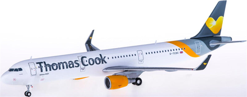 Herpa Thomas Cook Airbus A321 G-TCDC 1:200 ABS Model view 3