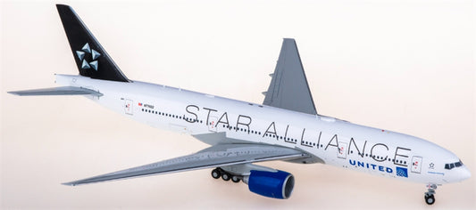 Geminijets United Airlines for Boeing 777-200ER N77022 Star Alliance 1:200 Aircraft Pre-built  Airliner Model Display