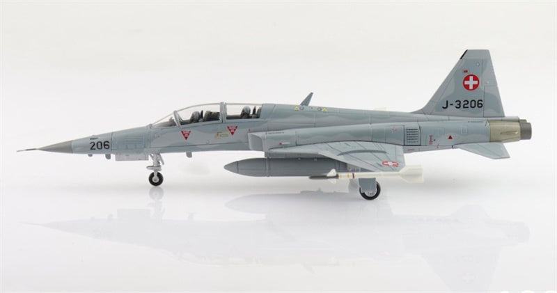 Hobby Master F-5F Tiger II J-3206 Staffel 6 Swiss Air Force 1:72 Airplane Pre-built Model
