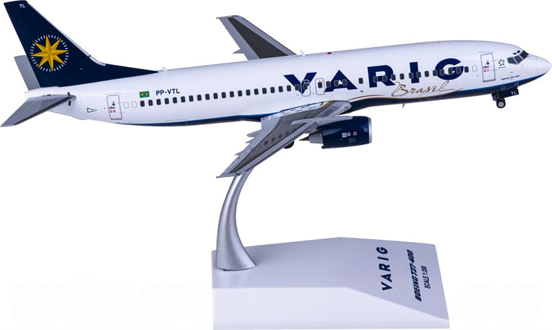 JC Wings VARIG Boeing 737-400 PP-VTL 1:200 Diecast Model view 2