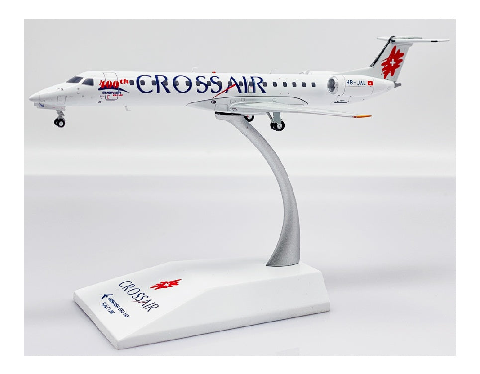 JC Wings 1:200 Crossair Embraer ERJ-145 HB-JAL  DIECAST Model