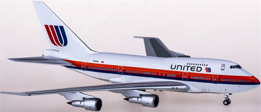 NG Models United Airlines Boeing 747SP N140UA 1:400 Diecast Model view 1