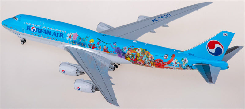 JC Wings Korean Air Boeing 747-8 HL7630 1:400 Diecast Model view 1