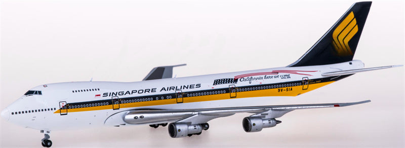 JC Wings Singapore Airlines Boeing 747-200 9V-SIA 1:400 Diecast Model view 3