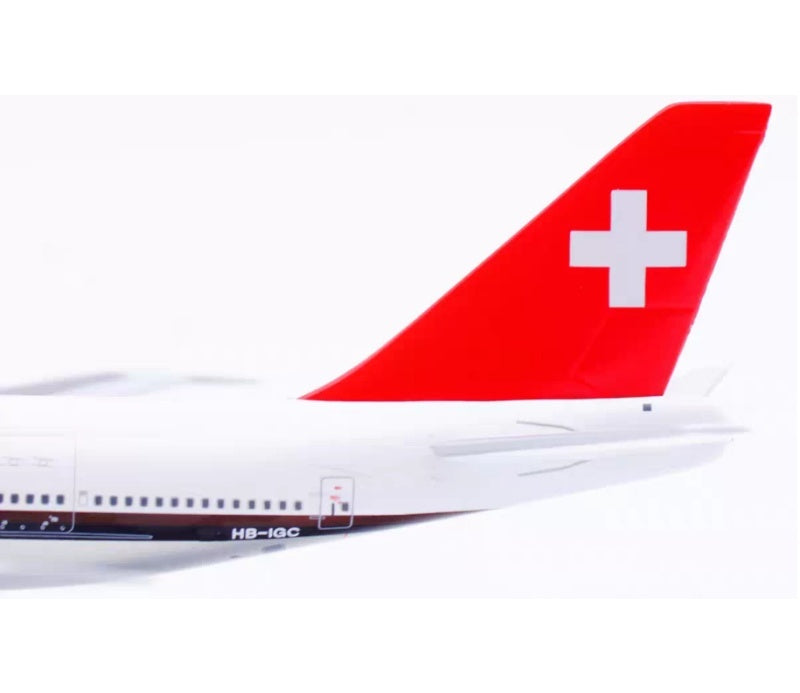 JC Wings 1:400 Swissair B747-300M HB-IGC  DIECAST Model