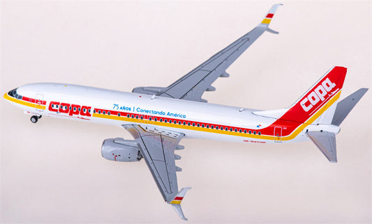 Geminijets Copa Airlines Boeing 737-800S HP-1841CMP 1:400 Diecast Model view 1