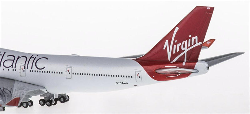 Geminijets Virgin Atlantic Boeing 747-400 G-VXLG 1:400 Diecast Model view 5