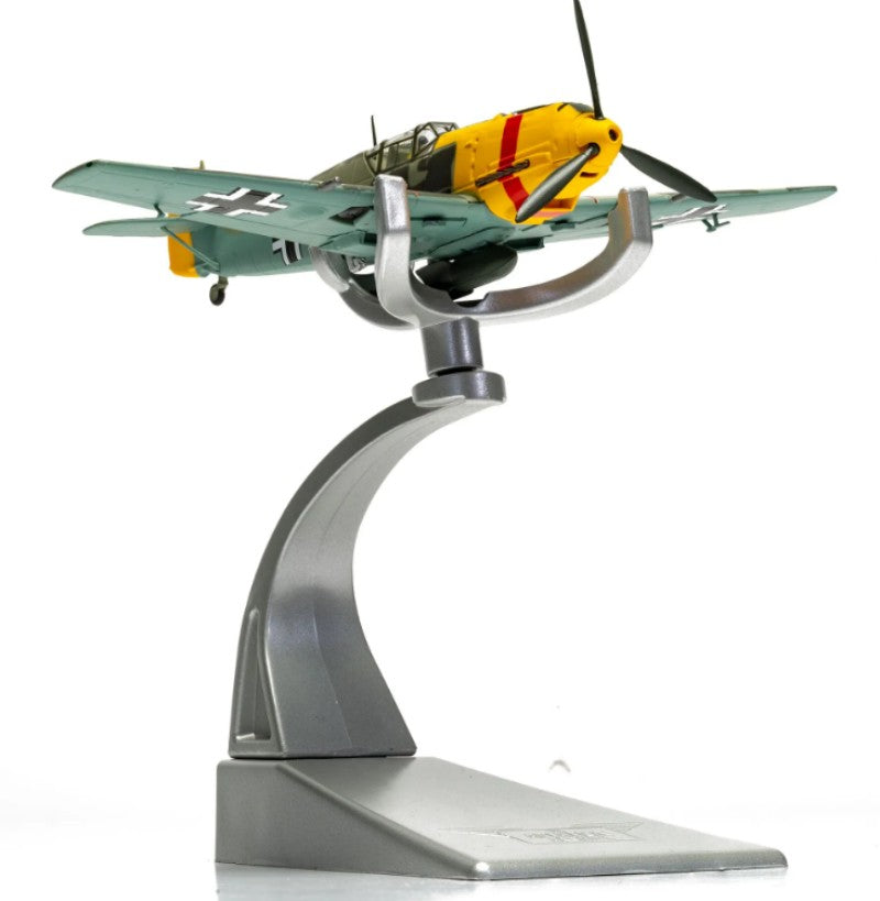 CORGI Luftwaffe Me109E-4/B 3./JG 53 1:72 Model 1940 Battle of Britain 85 Limited Edition Oberleutnant Yellow 1