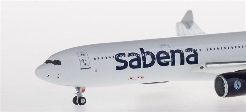 AeroClassics Sabena for Airbus A330-300 OO-SFX 1:400 Aircraft Pre-built  Airliner Model Display