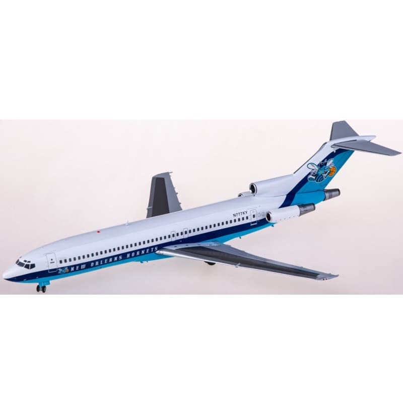JC Wings New Orleans Pelicans Boeing 727-200 N777KY 1:200 Aircraft Pre-built  Airliner Model Display