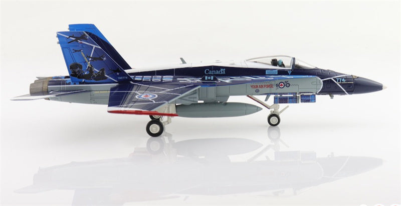 HOBBY MASTER CF-188 Hornet 100th Anniversary Scheme 188774 RCAF 2024 Canadian Armed Forces 1:72 Aircraft Pre-built Model