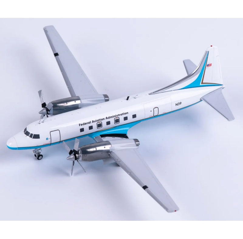 JC Wings 1:200 Federal Aviation Administration Convair CV-580 N39  DIECAST Model