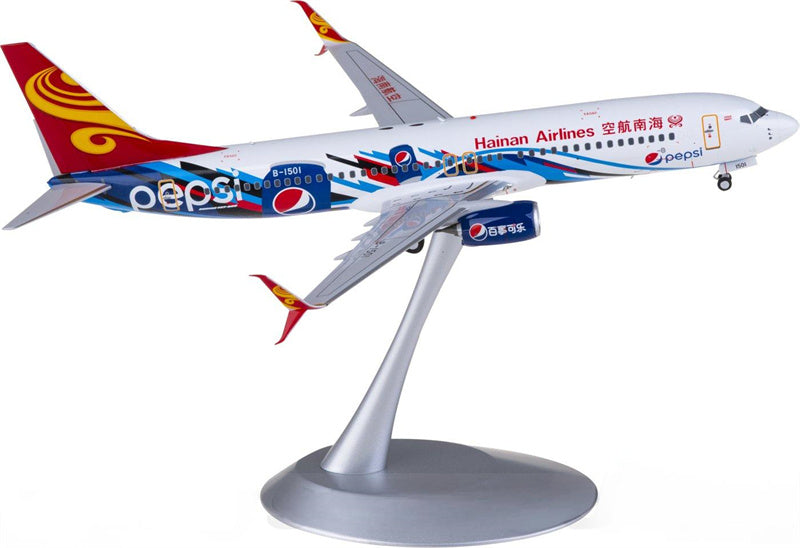 NG Models Hainan Airlines Boeing 737-800 B-1501 1:200 Aircraft Pre-built  Airliner Model Display
