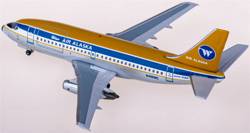 AeroClassics Wien Air Alaska Boeing 737-200 N492WC 1:400 Diecast Model view 2
