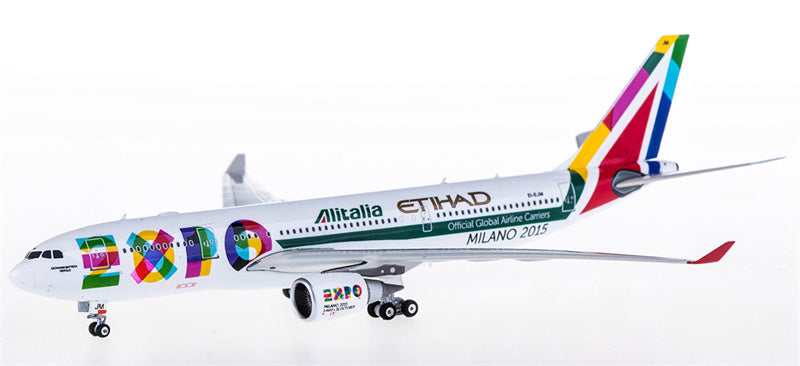 Phoenix Alitalia Airbus A330-200 EI-EJM 1:400 Diecast Model view 2