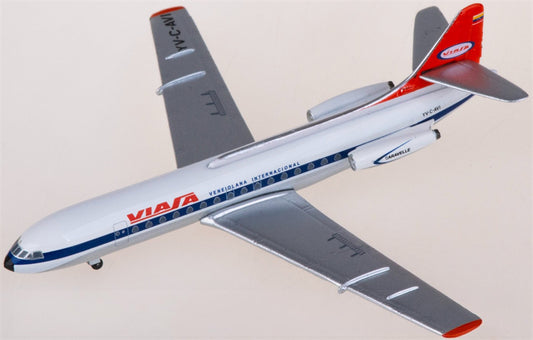 AeroClassics Viasa Sud Aviation SE 210 YV-C-AVI 1:400 Aircraft Pre-built  Airliner Model Display
