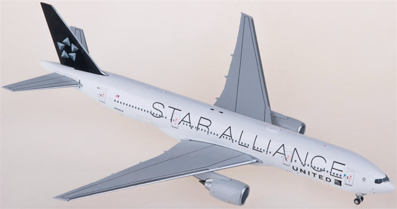 NG Models United Airlines Boeing 777-200ER N794UA Star Alliance 1:400 Diecast Model view 2