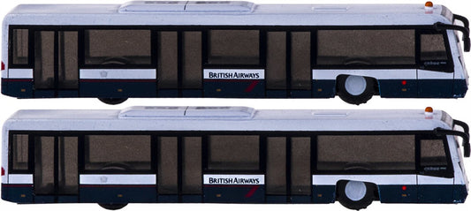 Fantasy Wings British Airways Airport Passenger Bus Set of 2 1:200 Accessory Model view 1