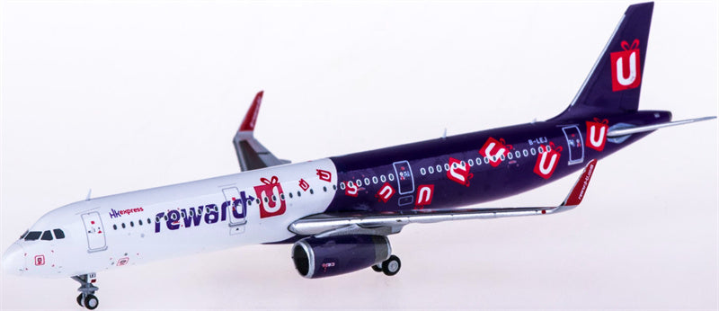 JC Wings HK Express Airbus A321 B-LEJ 1:400 Diecast Model view 1