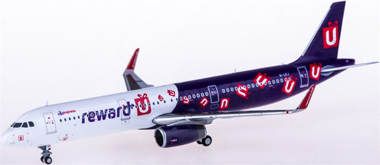 JC Wings HK Express Airbus A321 B-LEJ 1:400 Diecast Model view 1