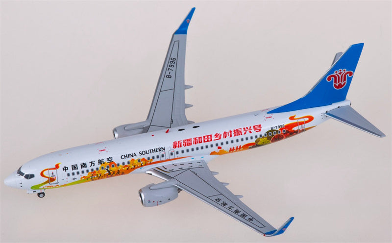 FLOZ China Southern Boeing 737-800 B-7996 1:400 Aircraft Pre-built  Airliner Model Display