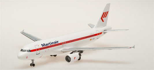 AeroClassics Martinair for Airbus A320 EC-HZU 1:400 Aircraft Pre-built  Airliner Model Display
