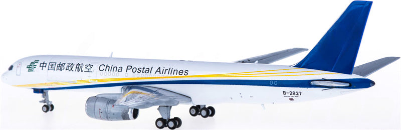 JC Wings 1:400 China Postal Airlines Boeing 757-200 B-2827 Diecast Model view 2