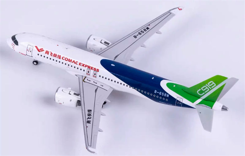 PandaModel 1:400 COMAC C919-100ER B-658M DIECAST Model