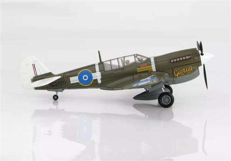 HOBBY MASTER P-40N Gloria New Zealand Air Force Squadron 4 NZ3220 1944 1:72 Airplane Pre-built Model