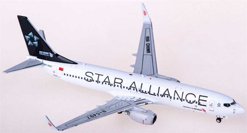 Phoenix Air China Boeing 737-800 B-5497 Star Alliance 1:400 Diecast Model view 3