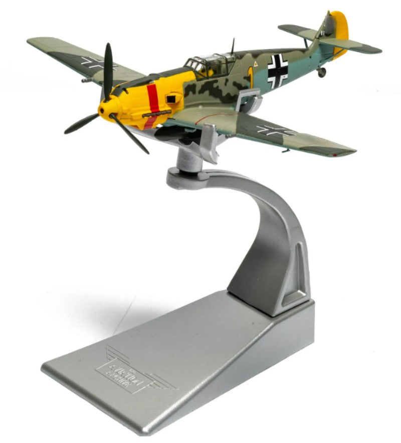 CORGI Luftwaffe Me109E-4/B 3./JG 53 1:72 Model 1940 Battle of Britain 85 Limited Edition Oberleutnant Yellow 1