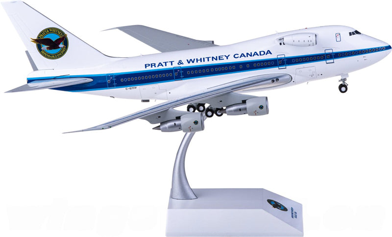 JC Wings Pratt & Whitney Canada Boeing 747SP C-GTFF 1:200 Diecast Model view 1
