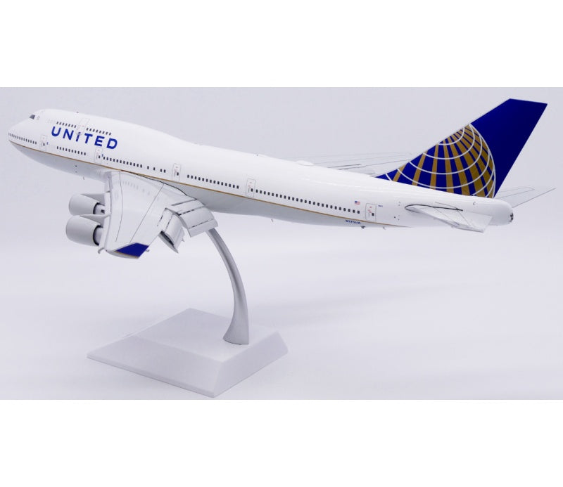 JC Wings 1:200 United Airlines B747-400 N175UA Flaps down DIECAST Model