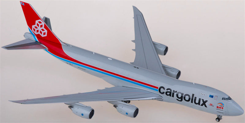 JC Wings Cargolux Boeing 747-8F LX-VCJ 1:400 Diecast Model view 3